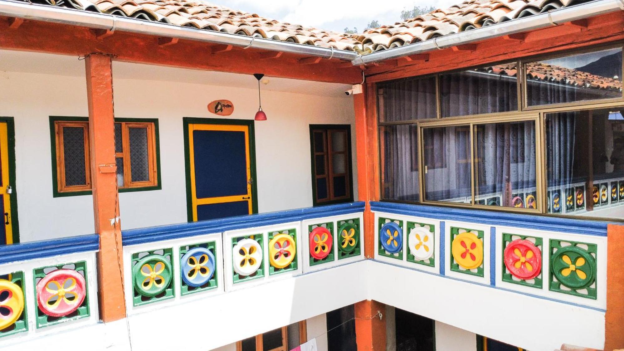 Hostal El Caminante El Cocuy Eksteriør bilde