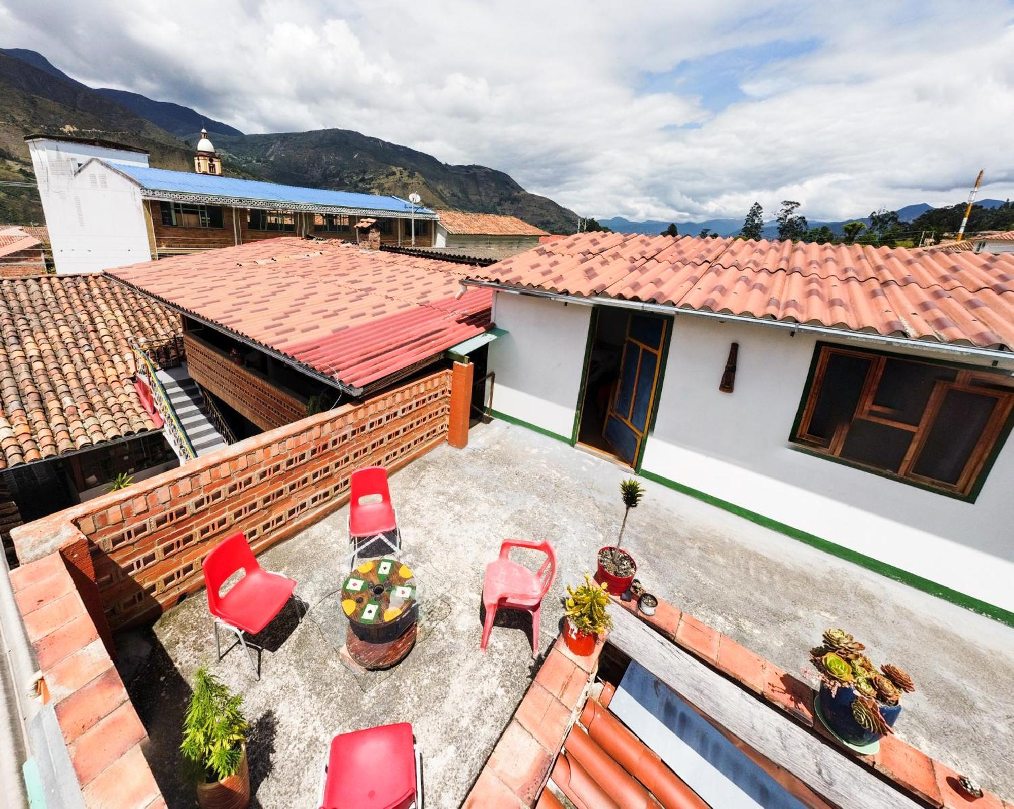 Hostal El Caminante El Cocuy Eksteriør bilde